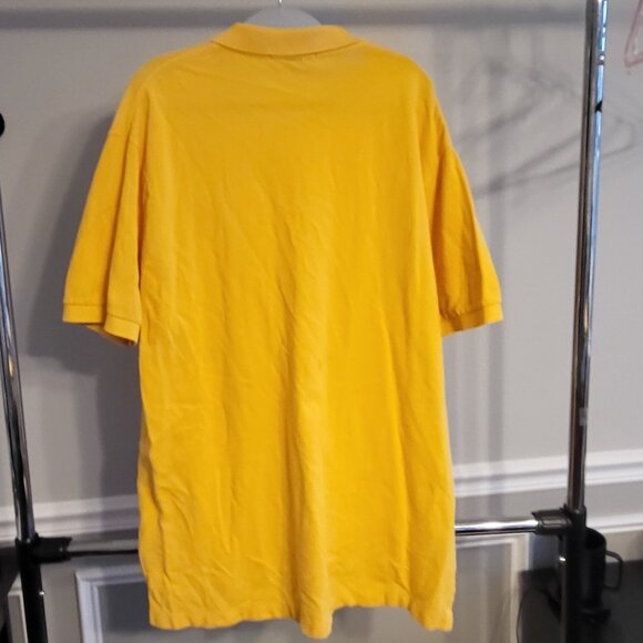 Polo Ralph Lauren Gold Polo Shirt Mens XL Purple Embroidered Logo - Picture 6 of 15
